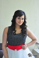 Harshika Poonacha at Appudala Ippudila Audio Success Meet